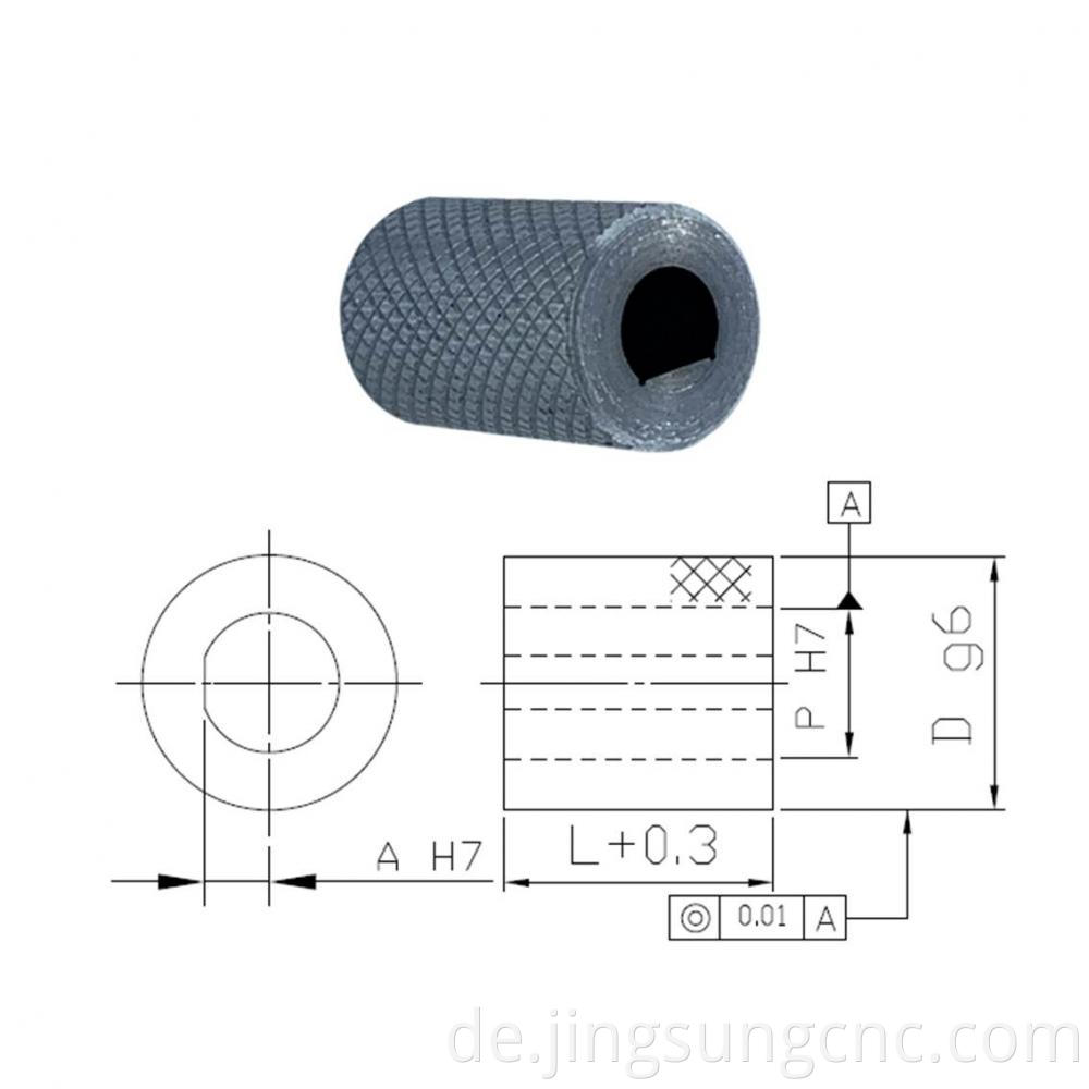 Jig Bushings D Shape Bore Straight